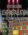 2017-03-15 Lichtinstallation  45 Jahre ROSSMANN
